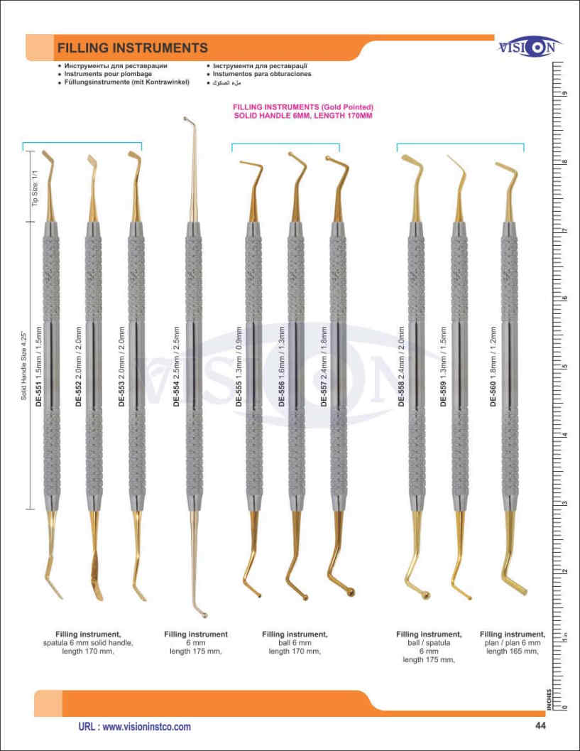 Vision Instruments Company Instruments